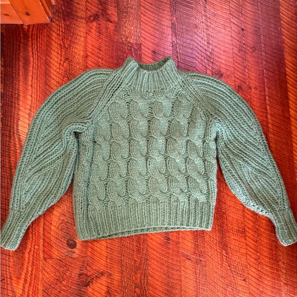 J Crew Cashmere/ Mohair Cable Sweater - Picture 3 of 6